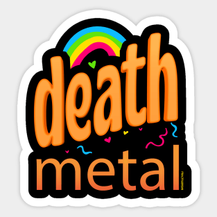 Death Metal Sticker